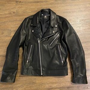 Paul smith bike leather jacket